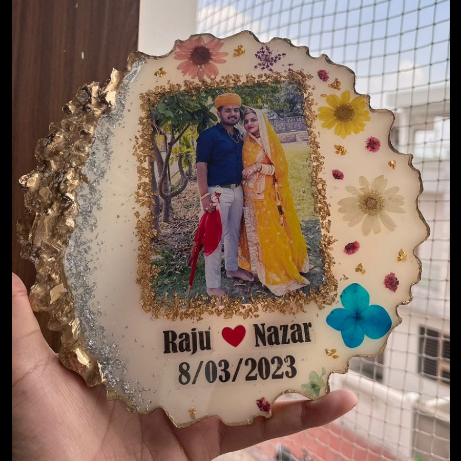 8 inch resin frame