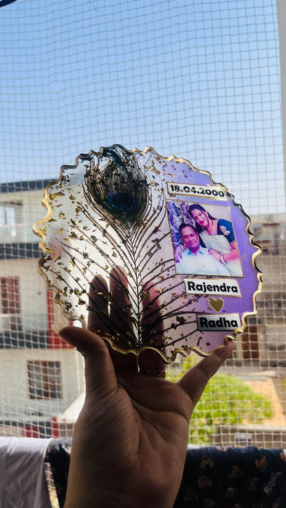Peacock resin fraMe