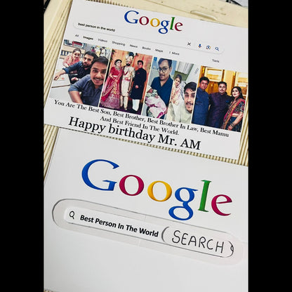 Google search card