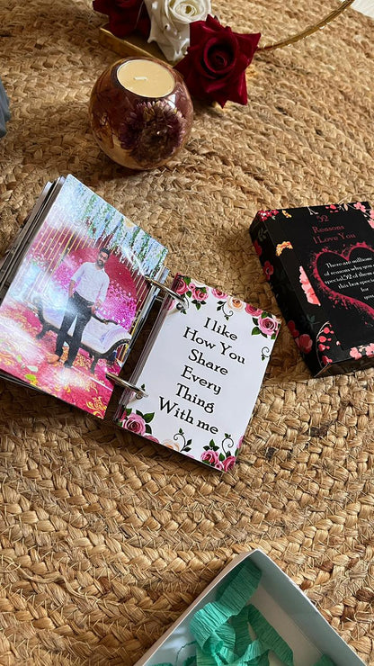 52 resons why i love you booklet with 52 pics