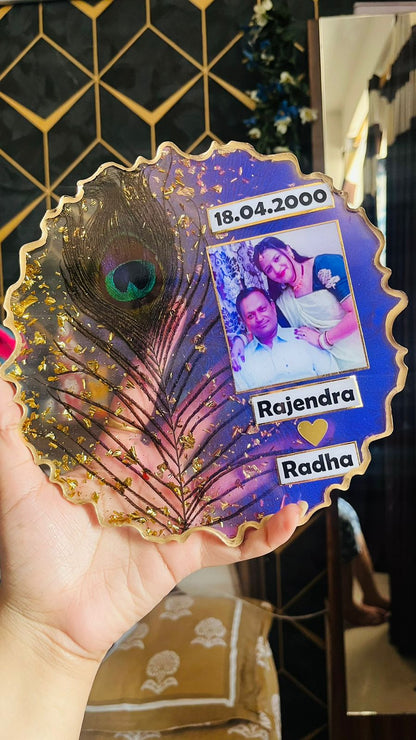 Peacock resin fraMe