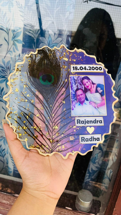 Peacock resin fraMe