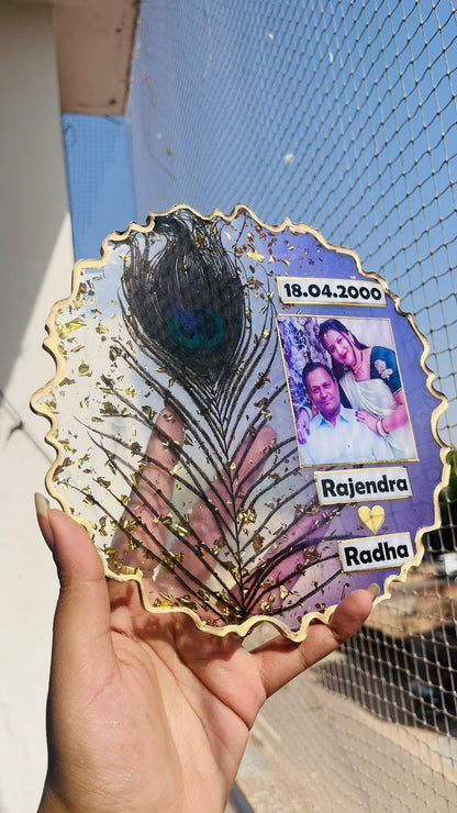 Peacock resin fraMe