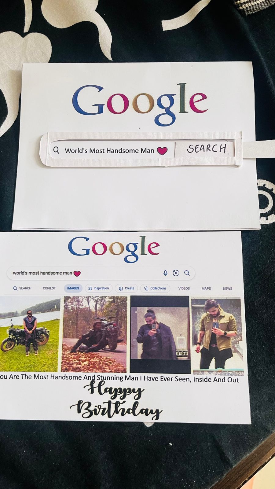Google search card