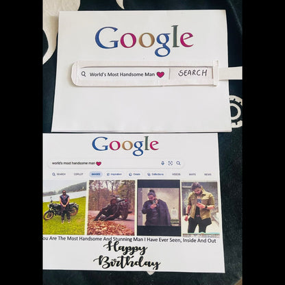 Google search card