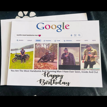 Google search card
